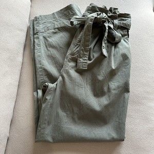 Everlane Olive Wide Leg Pants